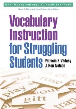portada vocabulary instruction for struggling students