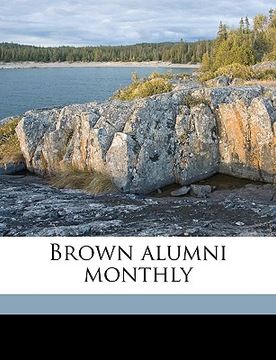 portada brown alumni monthly volume vol. 2 no. 3 (in English)