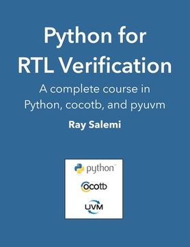 portada Python for RTL Verification: A complete course in Python, cocotb, and pyuvm (in English)