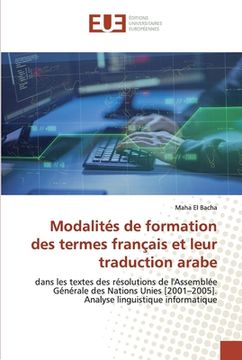 portada Modalités de formation des termes français et leur traduction arabe (in French)