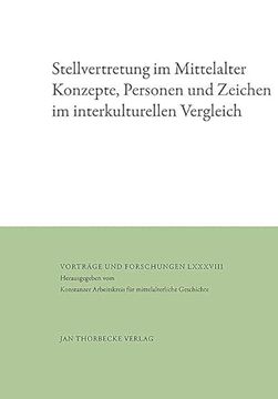 portada Stellvertretung im Mittelalter (en Alemán)