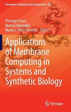 portada Applications of Membrane Computing in Systems and Synthetic Biology (in English)