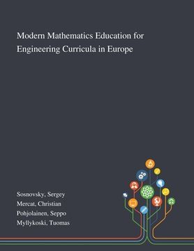 portada Modern Mathematics Education for Engineering Curricula in Europe (en Inglés)