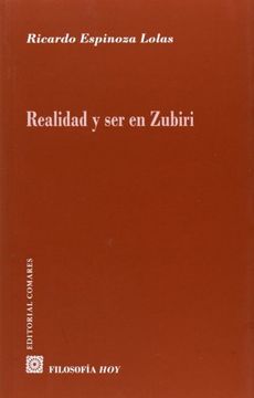 portada Realidad y ser en Zubiri (in Spanish)