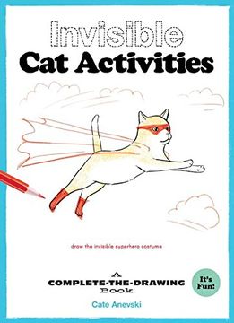 portada Invisible Cat Activities: A Complete-the-Drawing Book (Drawing Books)