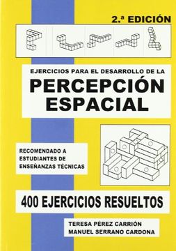 portada Ejercicios Para el Desarrollo de la Percepción Espacial (in Spanish)