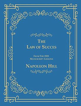 portada The law of Success From the 1925 Manuscript Lessons (en Inglés)