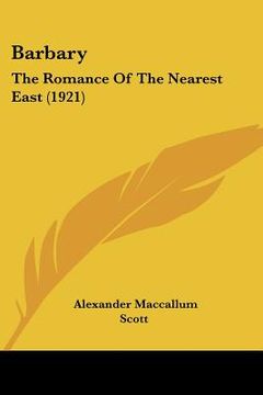 portada barbary: the romance of the nearest east (1921) (en Inglés)