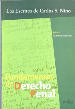 portada Fundamentos de Derecho Penal (in Spanish)