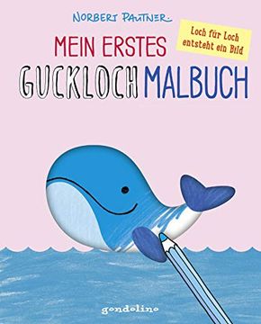 portada Mein Erstes Guckloch-Malbuch (Wal) (en Alemán)