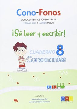 portada Cono-Fonos 3: Se Leer y Escribir! Cuaderno 8 (in Spanish)