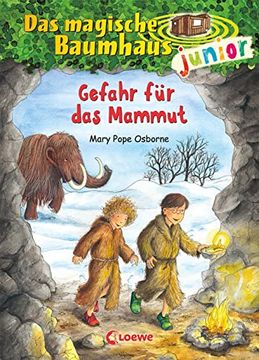 portada Das Magische Baumhaus Junior - Gefahr für das Mammut: Band 7 (en Alemán)
