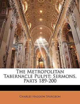 portada the metropolitan tabernacle pulpit: sermons, parts 189-200 (in English)