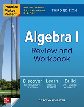 portada Practice Makes Perfect: Algebra I Review and Workbook, Third Edition (en Inglés)
