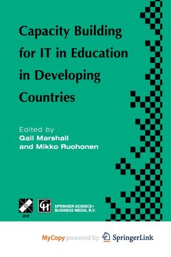 portada Capacity Building for IT in Education in Developing Countries. IFIP TC3 WG3.1, 3.4 & 3.5 Working Conference on Capacity Building for IT in Education in Developing Countries 19-25 August 1997, Harare, Zimbabwe