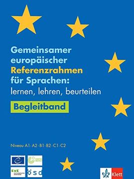 portada Gemeinsamer Europaischer Referenzrahmen fur Sprachen Begleitband mit Neuen Deskriptoren (A1-A2-B1-B2-C1-C2) (en Alemán)