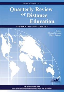 portada Quarterly Review of Distance Education Volume 16, Number 1, 2015