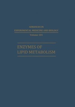 portada Enzymes of Lipid Metabolism (Advances in Experimental Medicine and Biology)