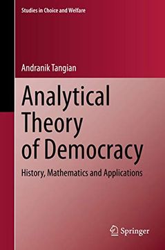 portada Analytical Theory of Democracy: History, Mathematics and Applications (Studies in Choice and Welfare) (en Inglés)