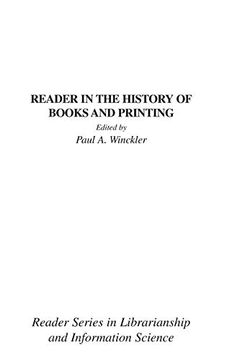 portada Reader in the History of Books and Printing 