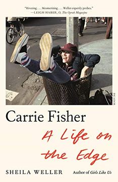 portada Carrie Fisher: A Life on the Edge (en Inglés)
