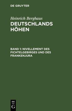 portada Nivellement des Fichtelgebirges und des Frankenjura (in German)