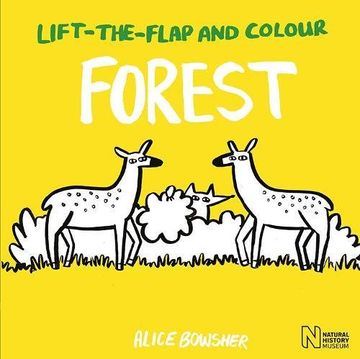 portada Lift the Flaps. Colour. Forest (Lift-The-Flap and Colour) (en Inglés)