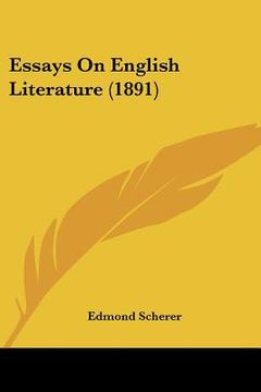 portada essays on english literature (1891) (en Inglés)