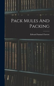 portada Pack Mules And Packing (en Inglés)