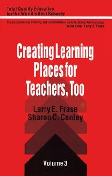 portada creating learning places for teachers, too (in English)