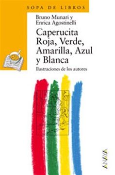 portada Caperucita Roja Verde Amarilla Azul y Blanca (in Spanish)