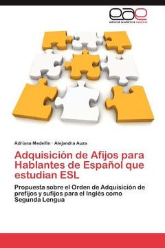 portada adquisici n de afijos para hablantes de espa ol que estudian esl (in English)