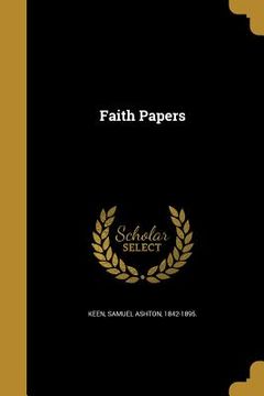 portada Faith Papers (in English)