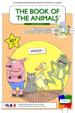 portada The Book of The Animals - Episode 1 (English-French) [Second Generation]: When the animals don't want to wash. (The Book of The Animals - English-French - Second Generation) (Volume 1)