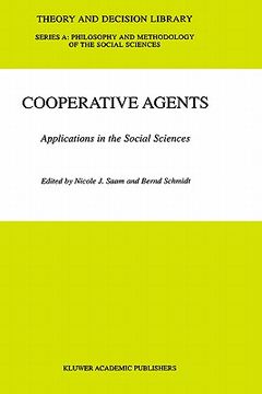 portada cooperative agents: applications in the social sciences