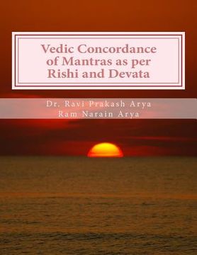 portada Vedic Concordance of Mantras as Per Rishi and Devata