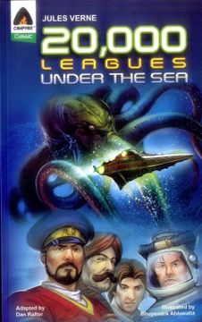 portada 20,000 Leagues Under the Sea: The Graphic Novel (Campfire Graphic Novels) (en Inglés)