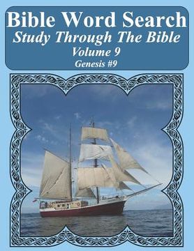 portada Bible Word Search Study Through The Bible: Volume 9 Genesis #9 (en Inglés)