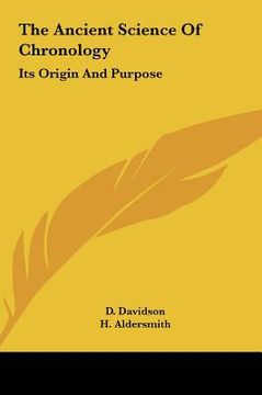 portada the ancient science of chronology: its origin and purpose (en Inglés)