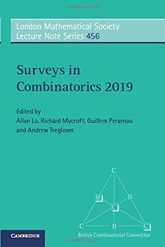 portada Surveys in Combinatorics 2019 (London Mathematical Society Lecture Note Series) (en Inglés)