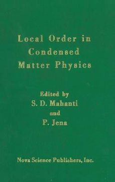 portada local order in condensed matter: physics (en Inglés)