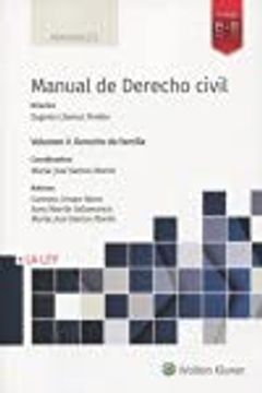 portada Manual de Derecho Civil. Volumen v. Derecho de Familia