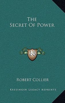 portada the secret of power (en Inglés)