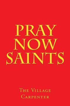portada Pray Now Saints (en Inglés)
