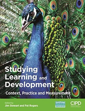 portada Studying Learning and Development: Context, Practice and Measurement (en Inglés)