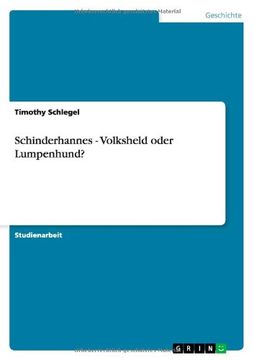 portada Schinderhannes - Volksheld oder Lumpenhund? (German Edition)