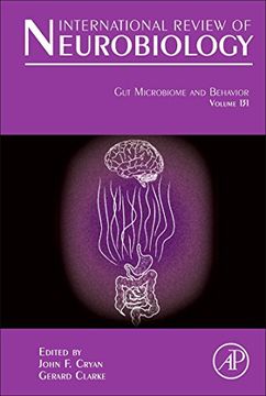 portada Gut Microbiome and Behavior, Volume 131 (International Review of Neurobiology) (en Inglés)