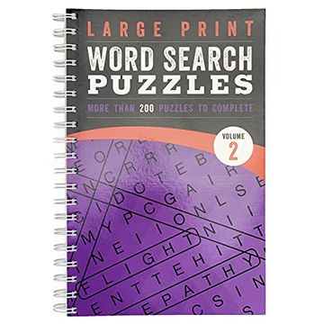 portada Large Print Word Search Puzzles: Volume 2 (Large Print Puzzle Books) (en Inglés)