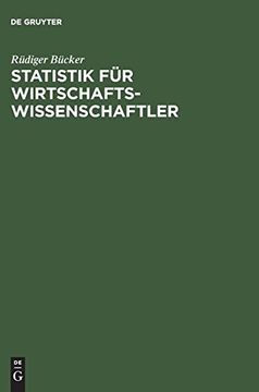 portada Statistik fur Wirtschaftswissenschaftler (en Alemán)