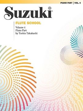 portada suzuki flute school, vol 4: piano acc. (in English)